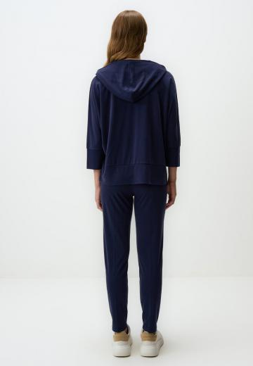 Пуловер с капюшоном