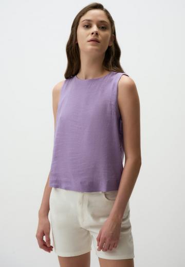 Блузка без рукавов