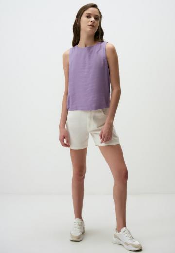 Блузка без рукавов