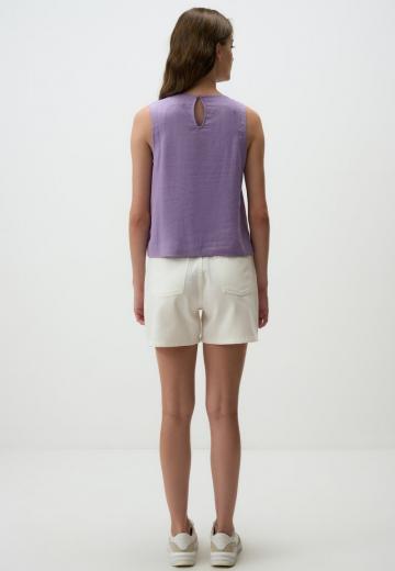 Блузка без рукавов