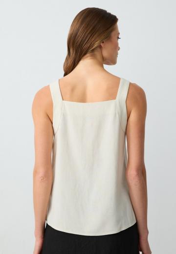 Блузка без рукавов