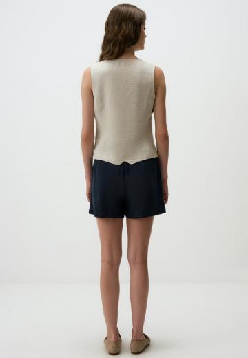 Джинсовая жилетка