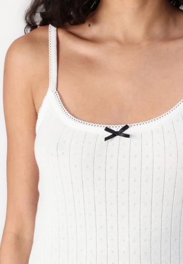 Топ на бретельках