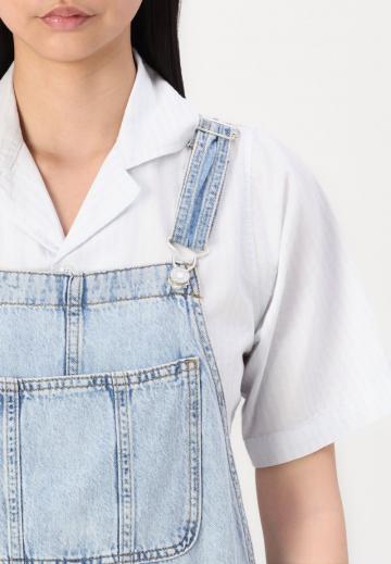 Джинсовый комбинезон