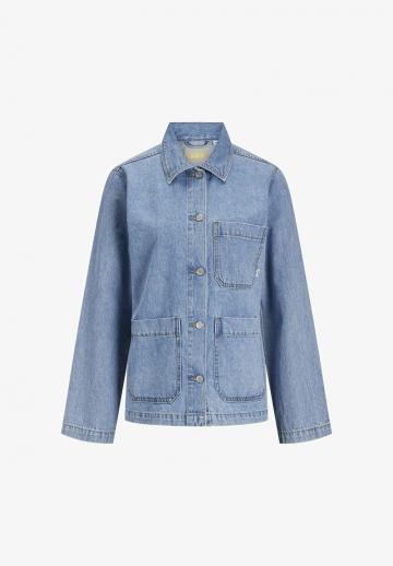 Джинсовая блузка