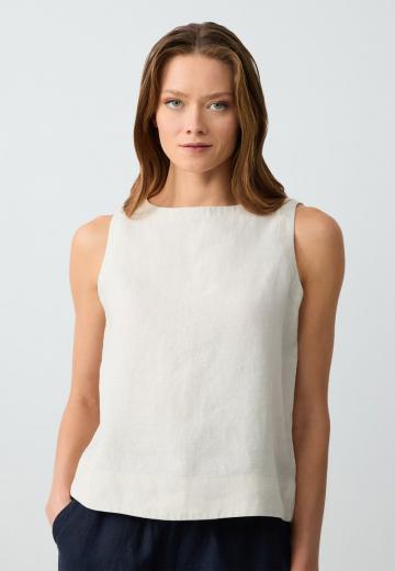Блузка без рукавов