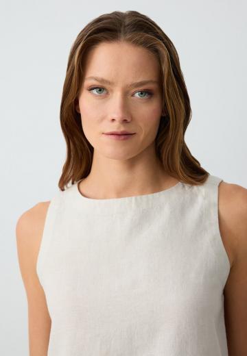 Блузка без рукавов