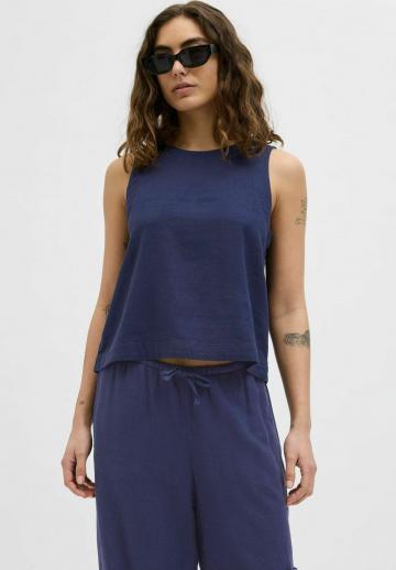 Блузка без рукавов