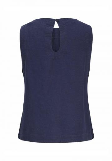 Блузка без рукавов