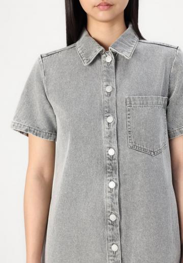 Джинсовое платье