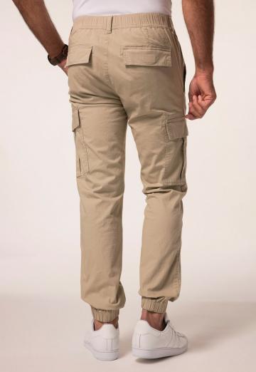 Брюки с накладными карманами