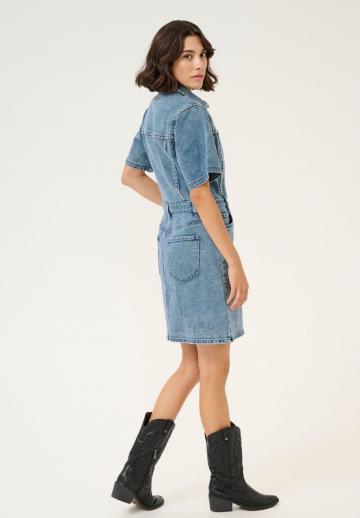 Джинсовое платье