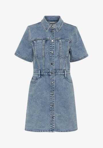 Джинсовое платье