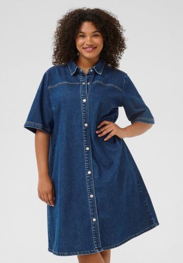 Джинсовое платье