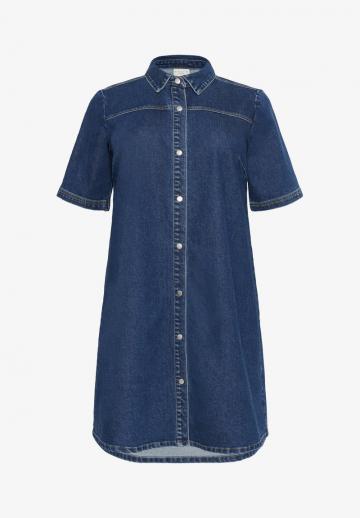 Джинсовое платье