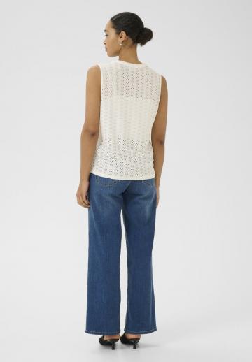 Блузка без рукавов