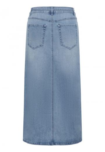 Юбка с накладными карманами