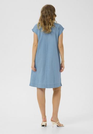 Джинсовое платье