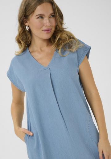 Джинсовое платье