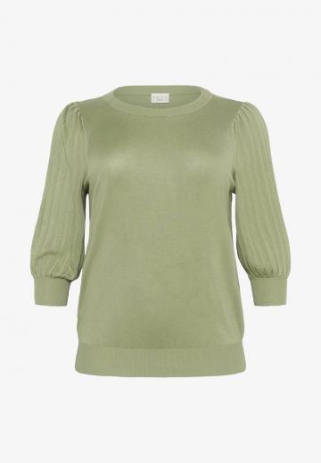 Пуловер с рукавом три четверти