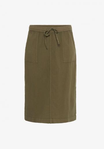Юбка с накладными карманами