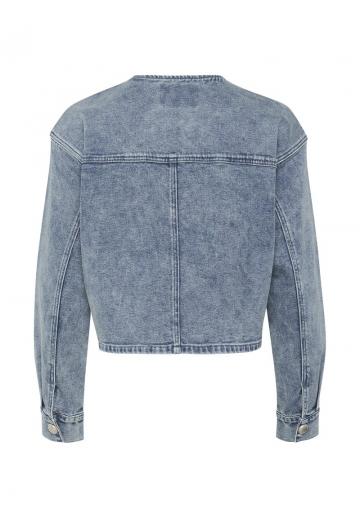 Джинсовая жилетка