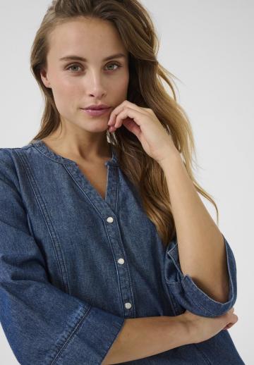 Джинсовое платье