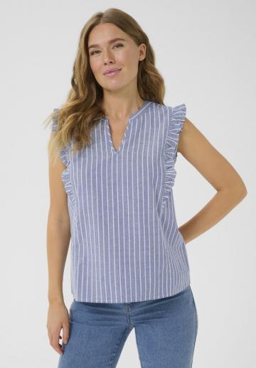 Блузка без рукавов