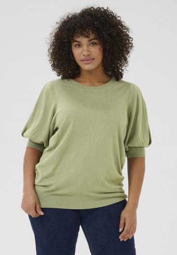 Пуловер с коротким рукавом