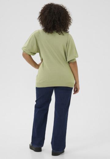 Пуловер с коротким рукавом