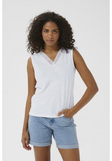 Блузка без рукавов