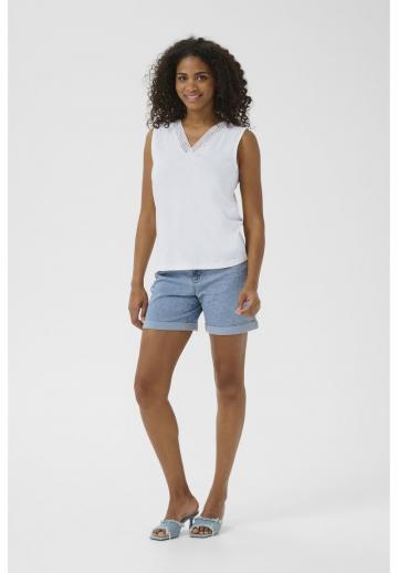 Блузка без рукавов