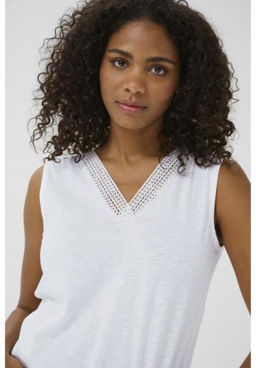 Блузка без рукавов