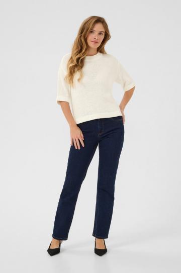 Пуловер с коротким рукавом