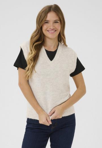 Пуловер с коротким рукавом