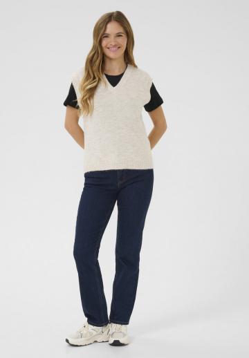 Пуловер с коротким рукавом