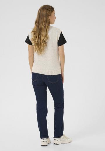 Пуловер с коротким рукавом