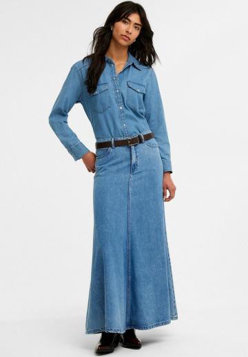 Джинсовая блузка