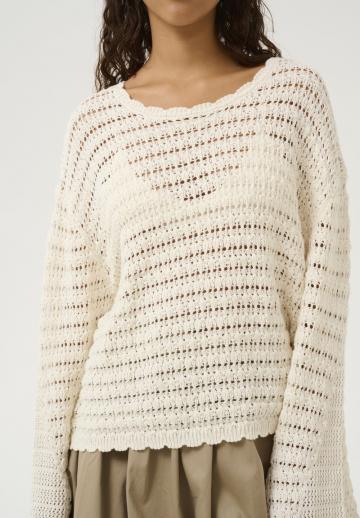 Длинный пуловер