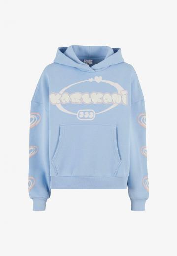 Пуловер с капюшоном