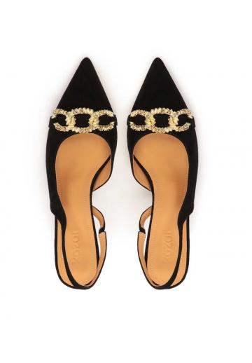 Туфли на высоком каблуке