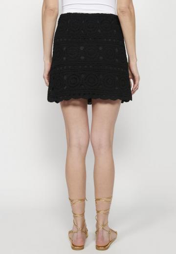 Юбка с воланами