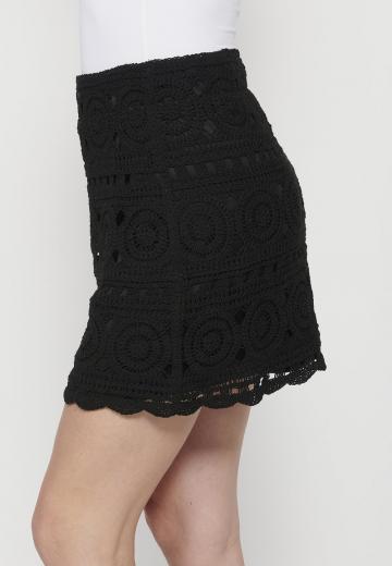 Юбка с воланами