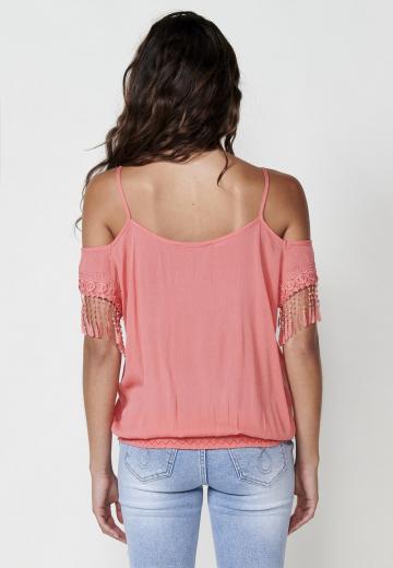 Топ на бретельках