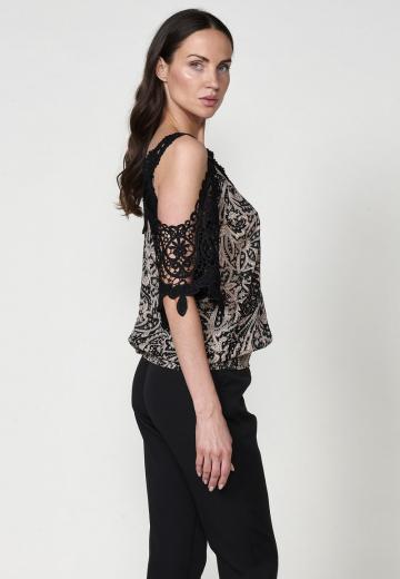 Кружевная блузка