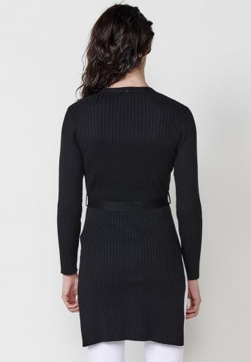 Длинный жилет