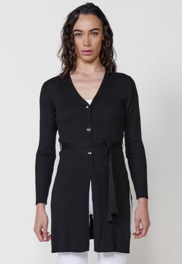 Длинный жилет