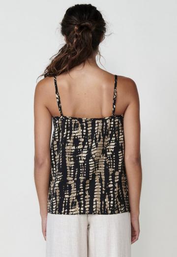 Топ на бретельках