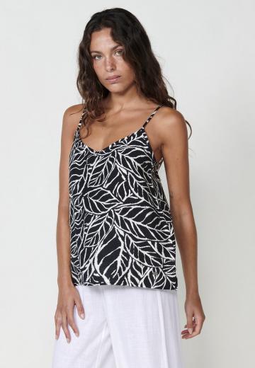 Топ на бретельках