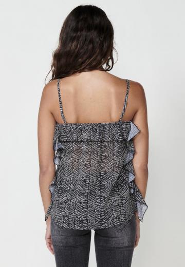 Топ на бретельках